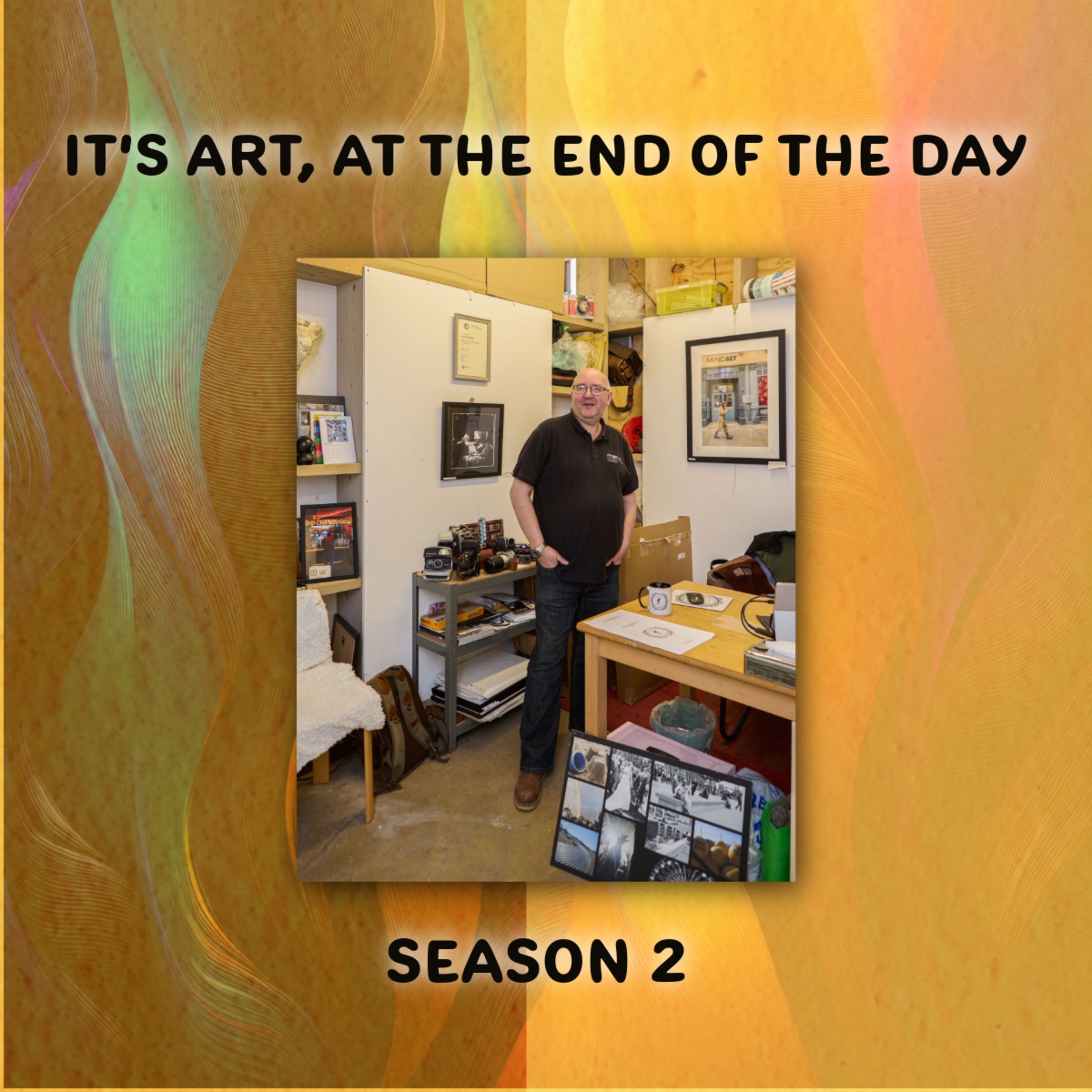 Its Art, at the end of the day. podcast cover art