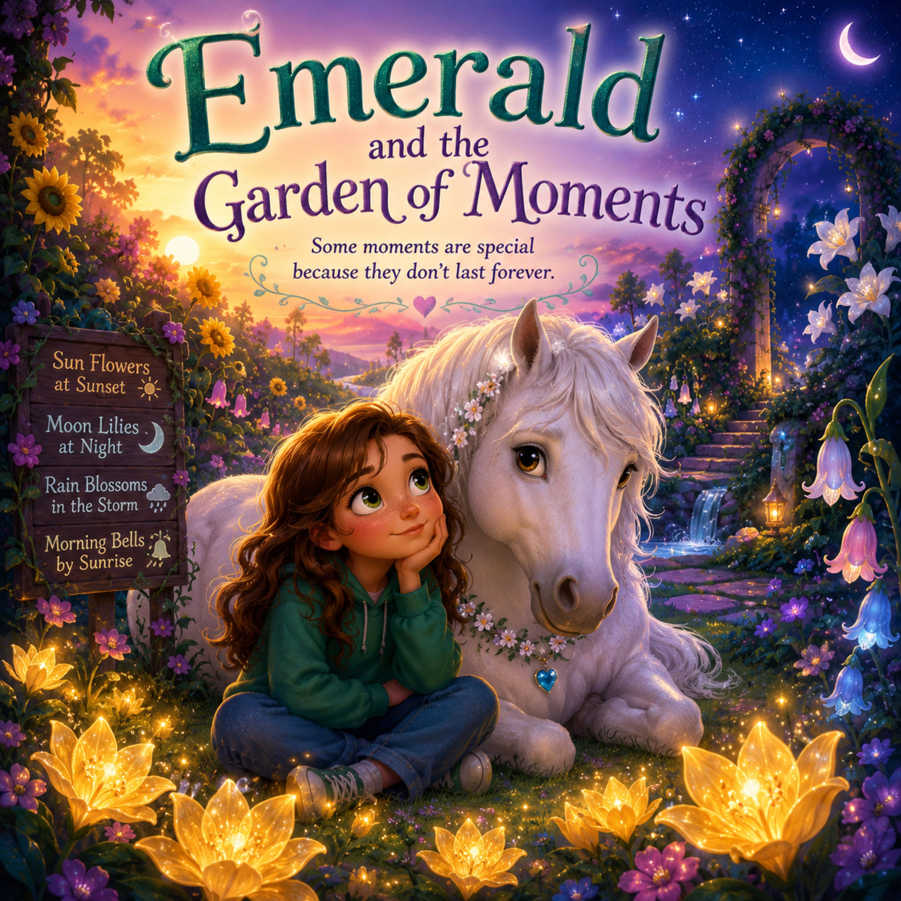 Emerald and the Garden of Moments- Sleep Story for Kids