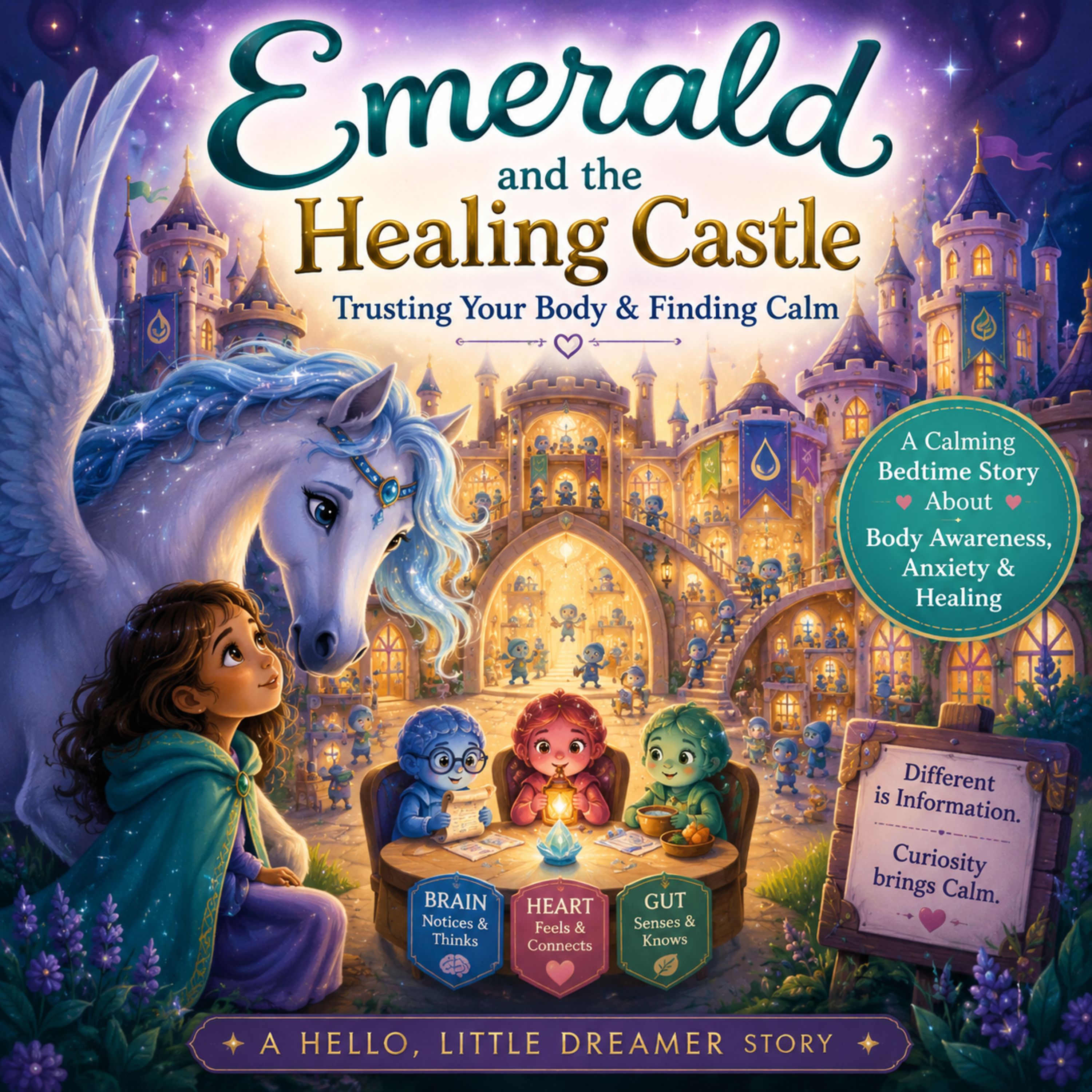 Emerald and the Healing Castle | A Bedtime Story About Being Sick, Trusting Your Body & Finding Calm