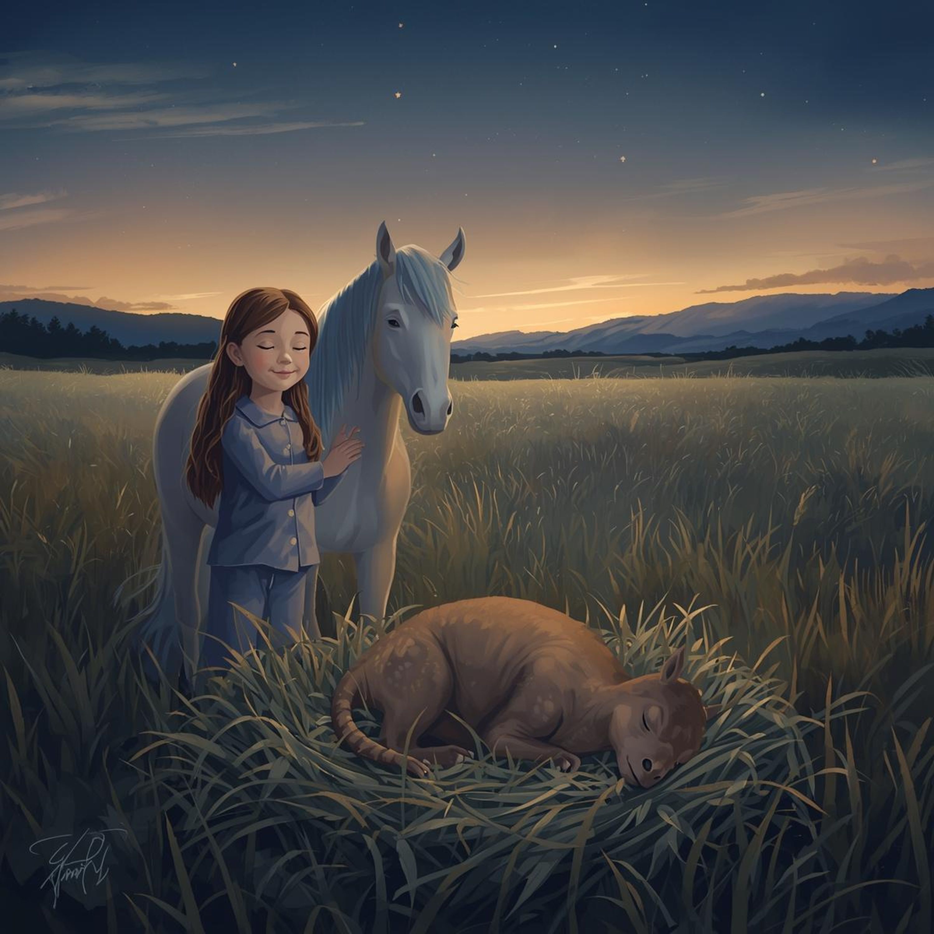 The Gentle Dinosaur and Terror Time | A Calming Sleep Story About Bedtime, Big Feelings, and Rest