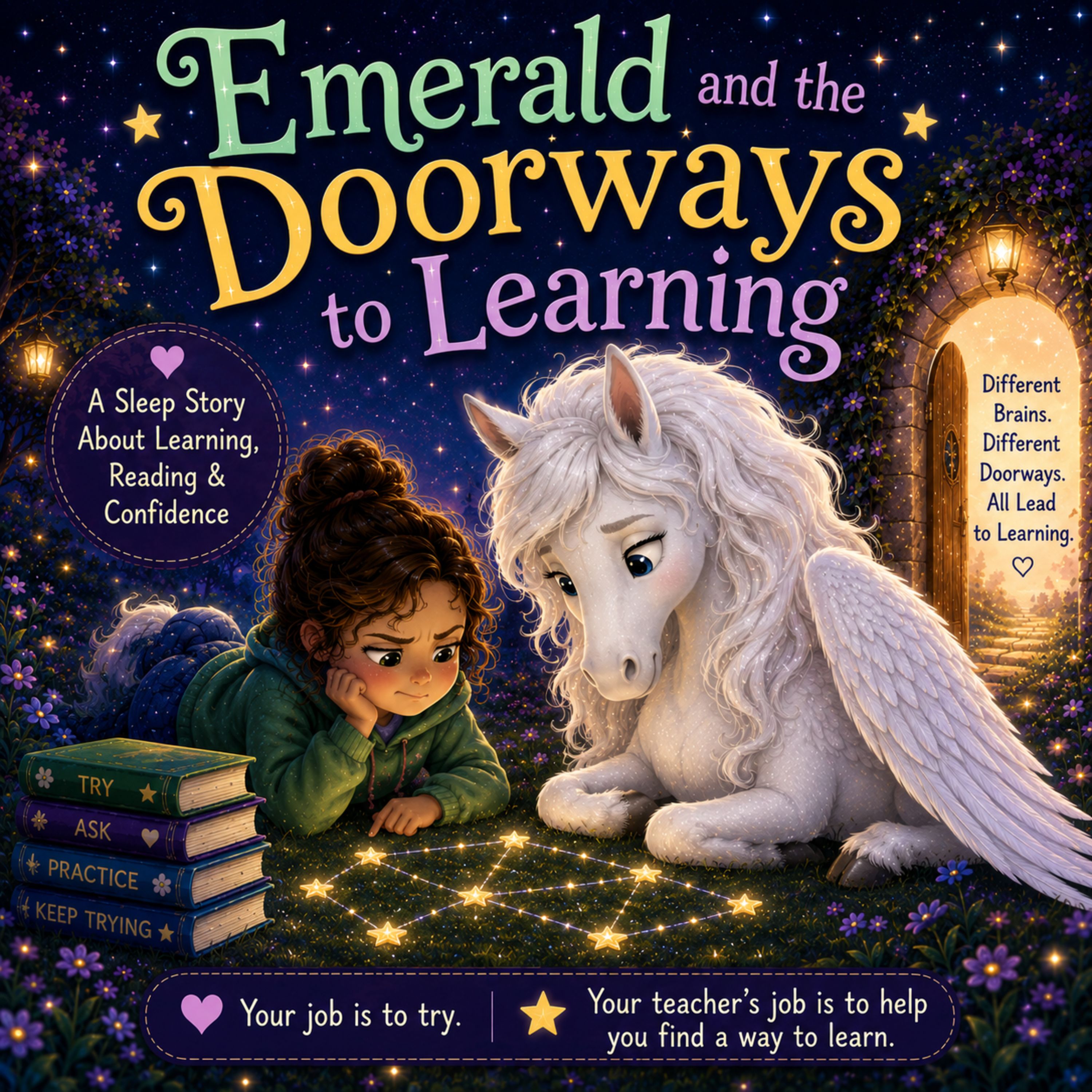 Emerald and the Doorways to Learning | A Sleep Story About Learning, Reading & Confidence
