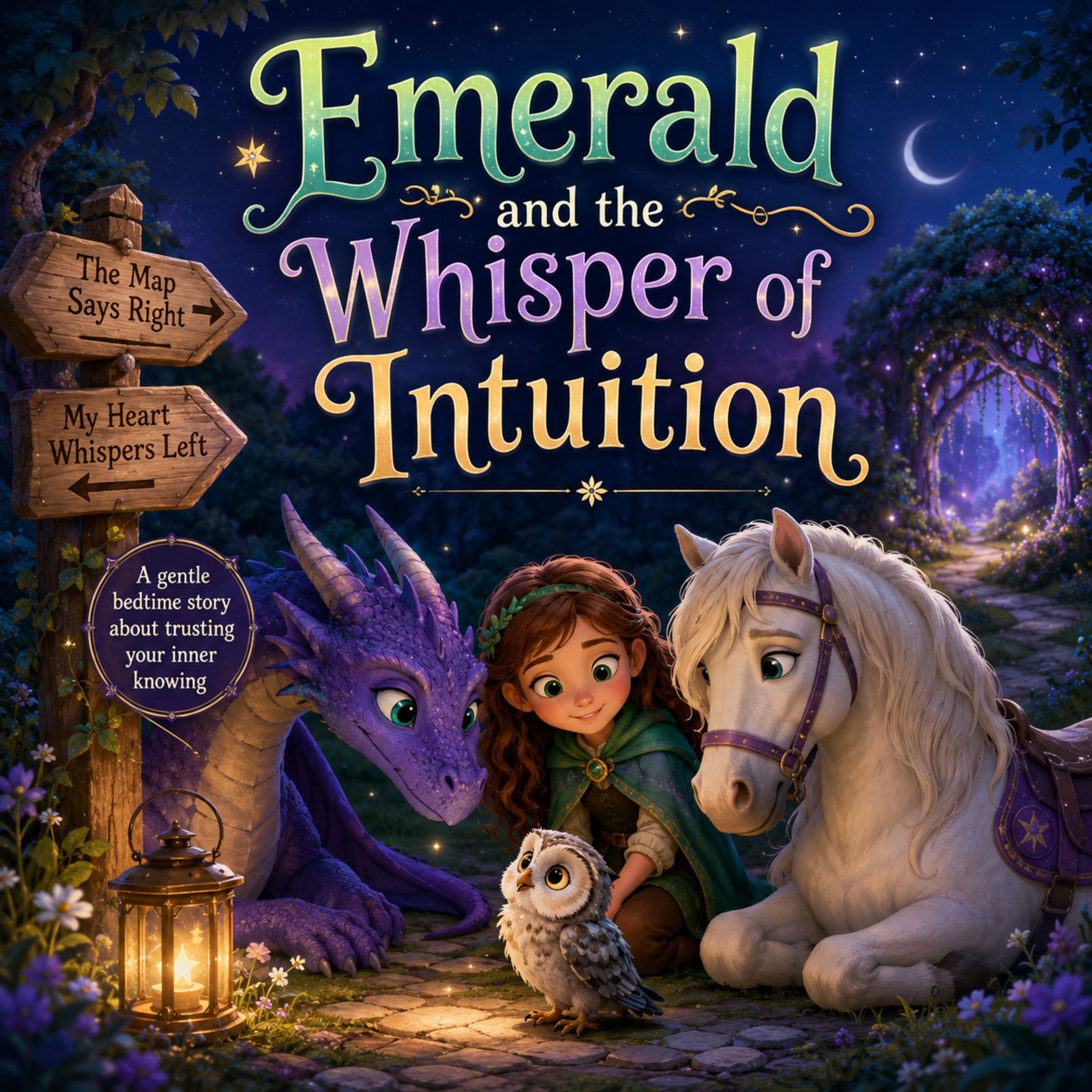 Emerald and the Whisper of Intuition-Kids Sleep Story