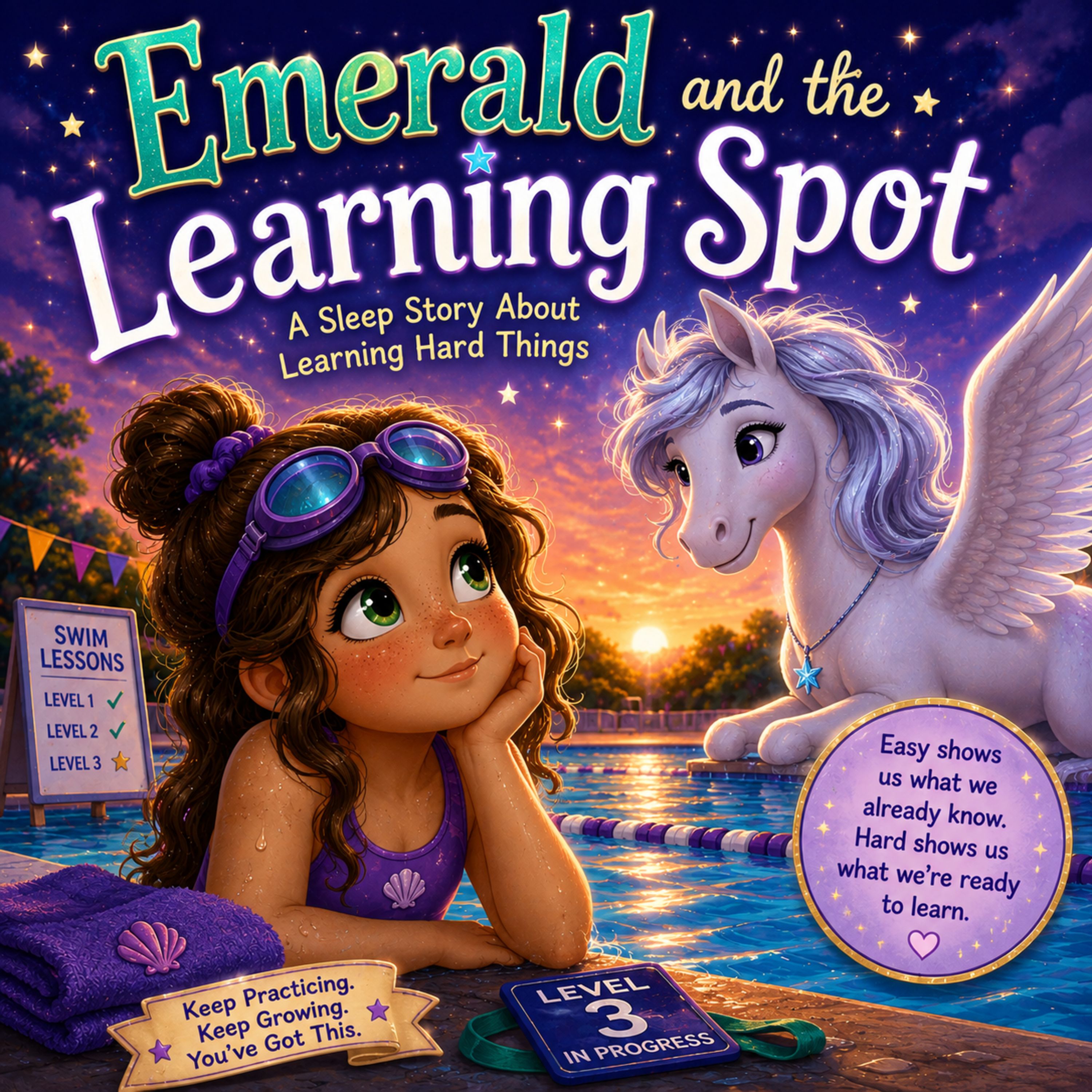 Emerald and the Learning Spot | A Kids Sleep Story About Learning Hard Thing