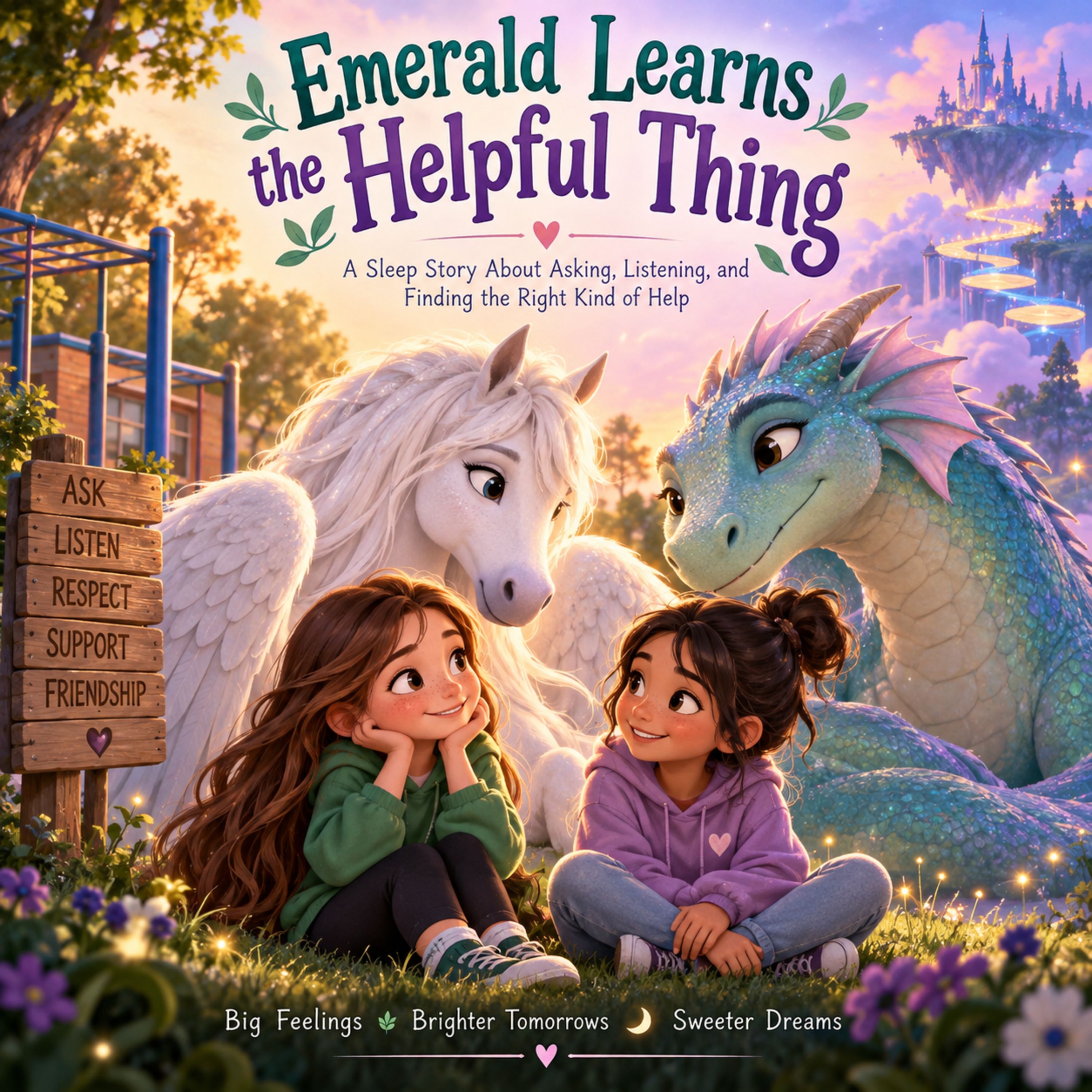 Emerald and the Helpful Thing | A Sleep Story About Asking Before Helping