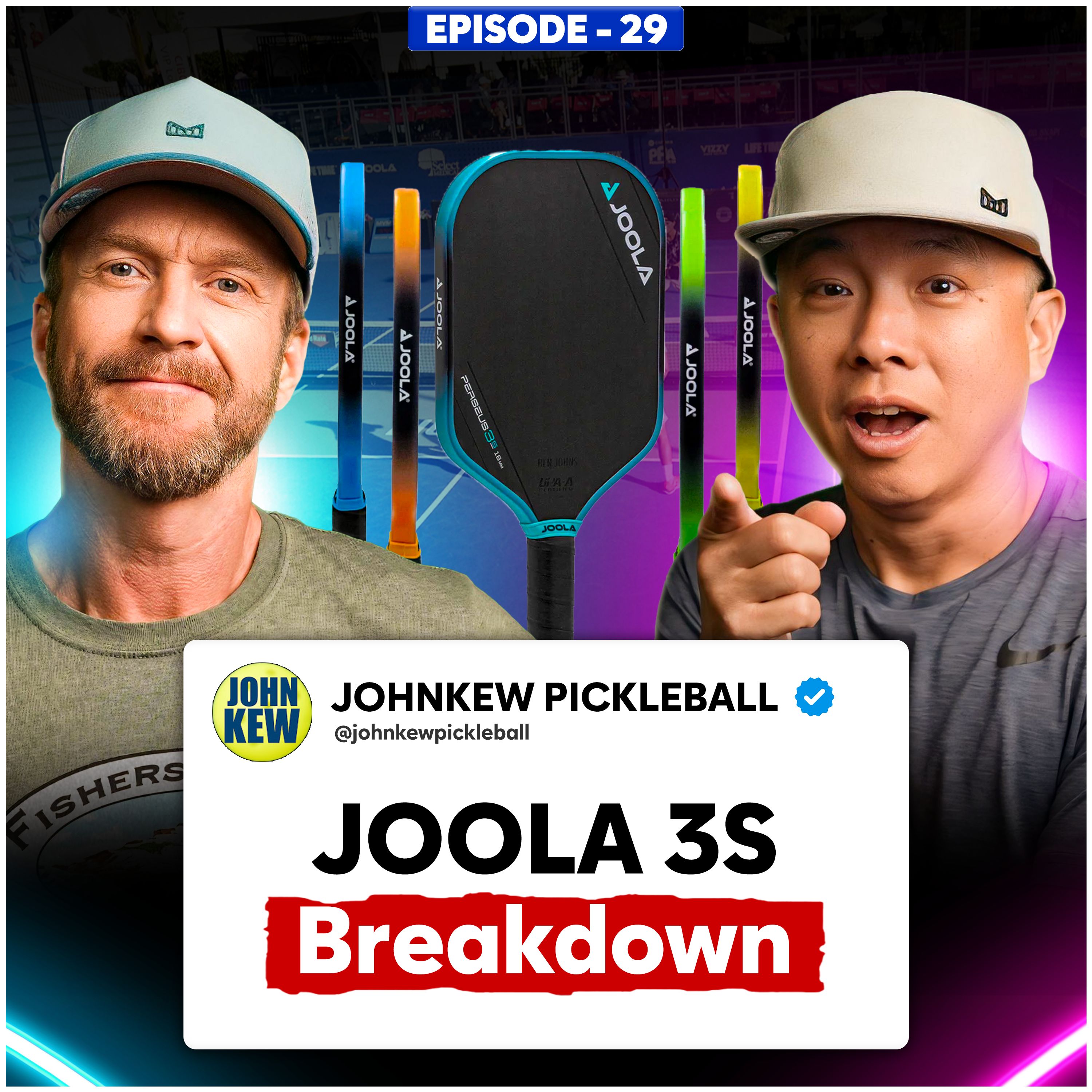 JOOLA 3S Paddle Details and Impressions