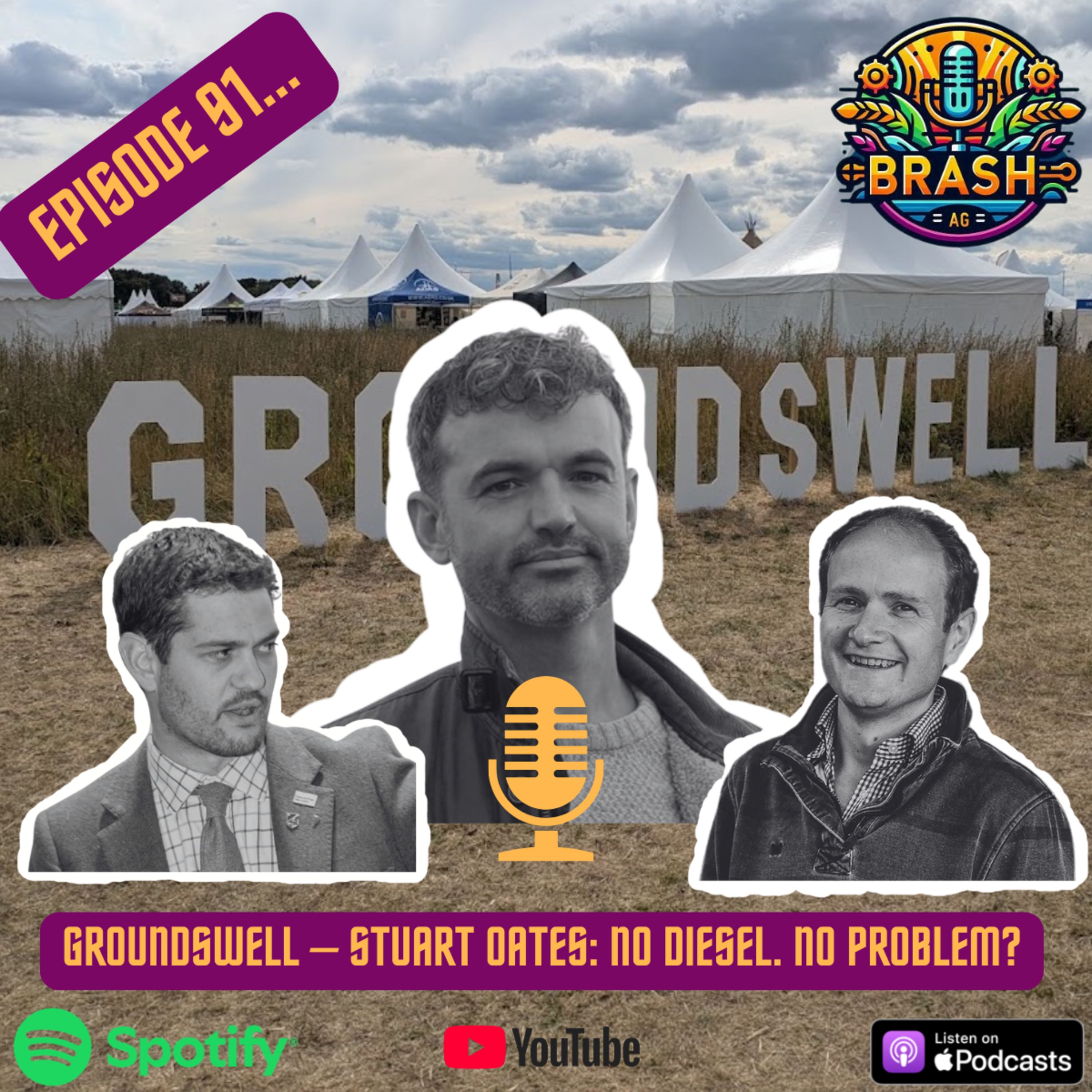 91. Groundswell - Stuart Oates: No diesel, no problem? episode artwork