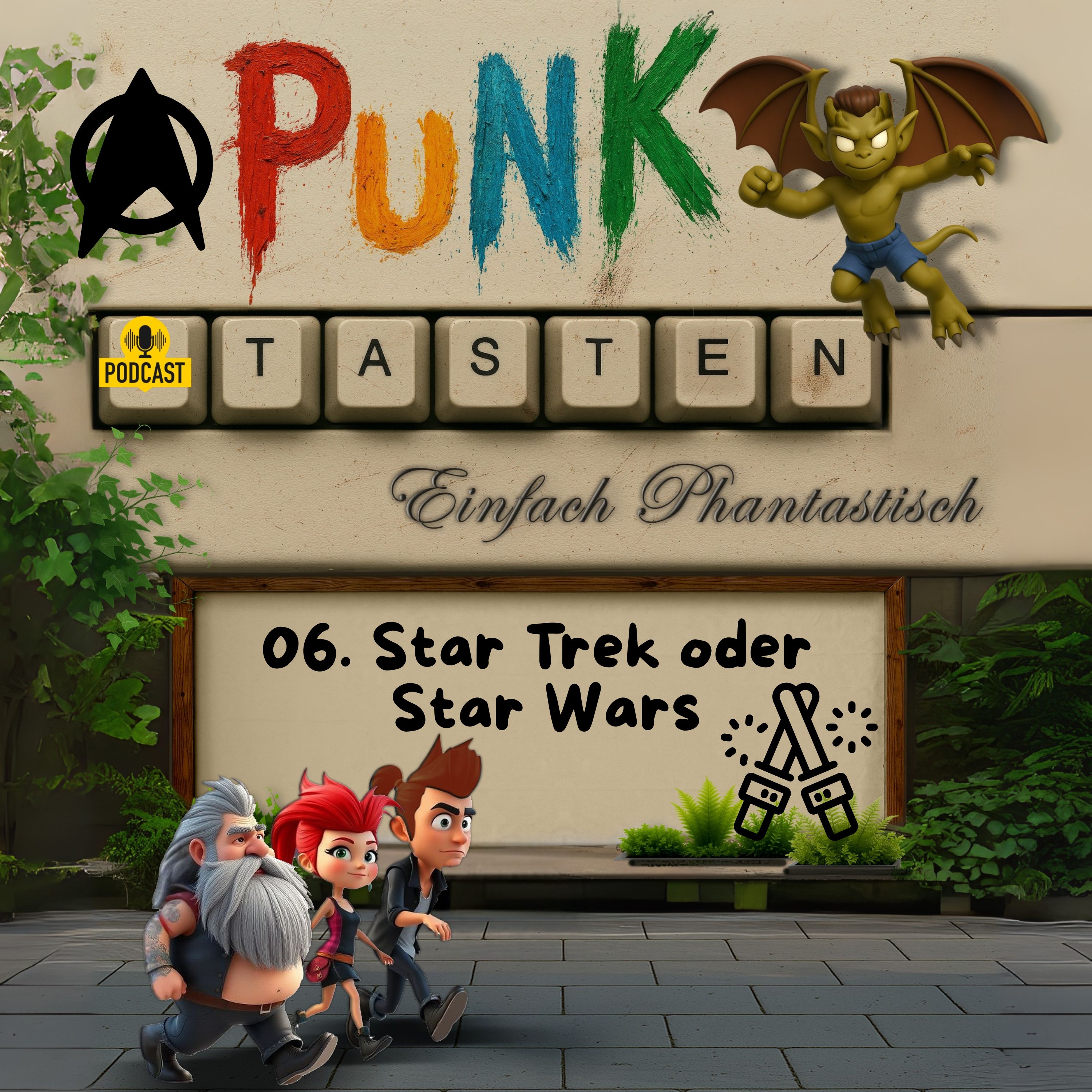 Star Trek oder Star Wars? Picard, Kirk und Darth Vader episode artwork