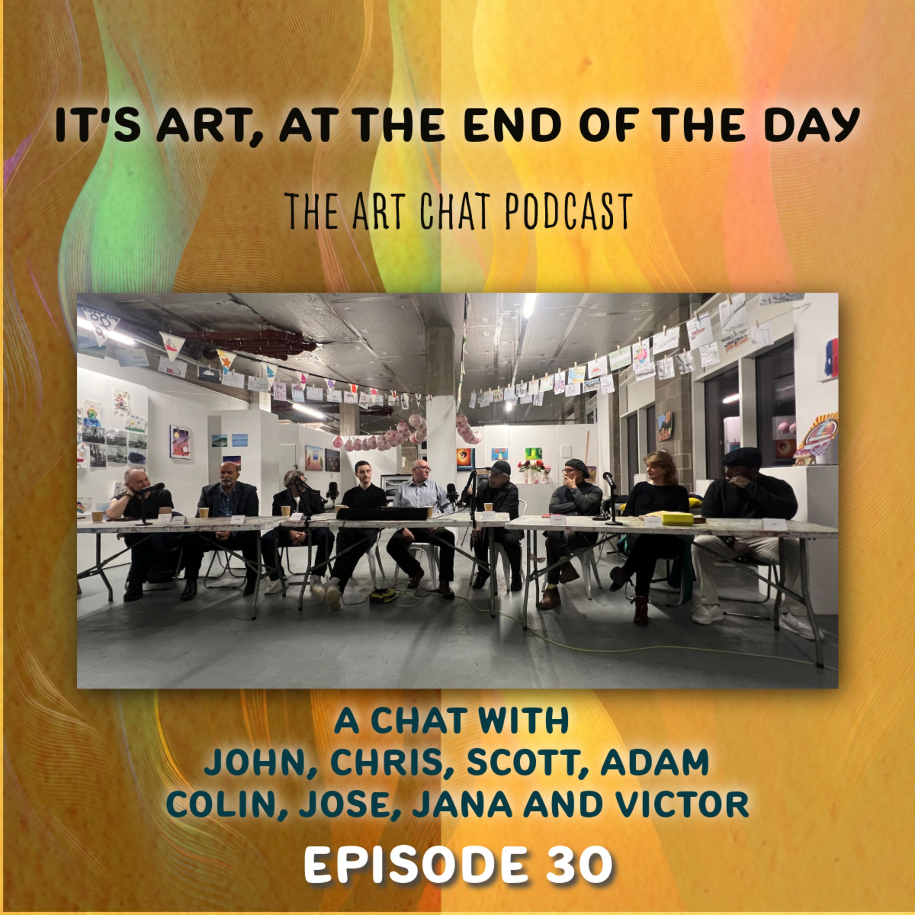 It's art, at the end of the day Ep30 Season Finale episode artwork