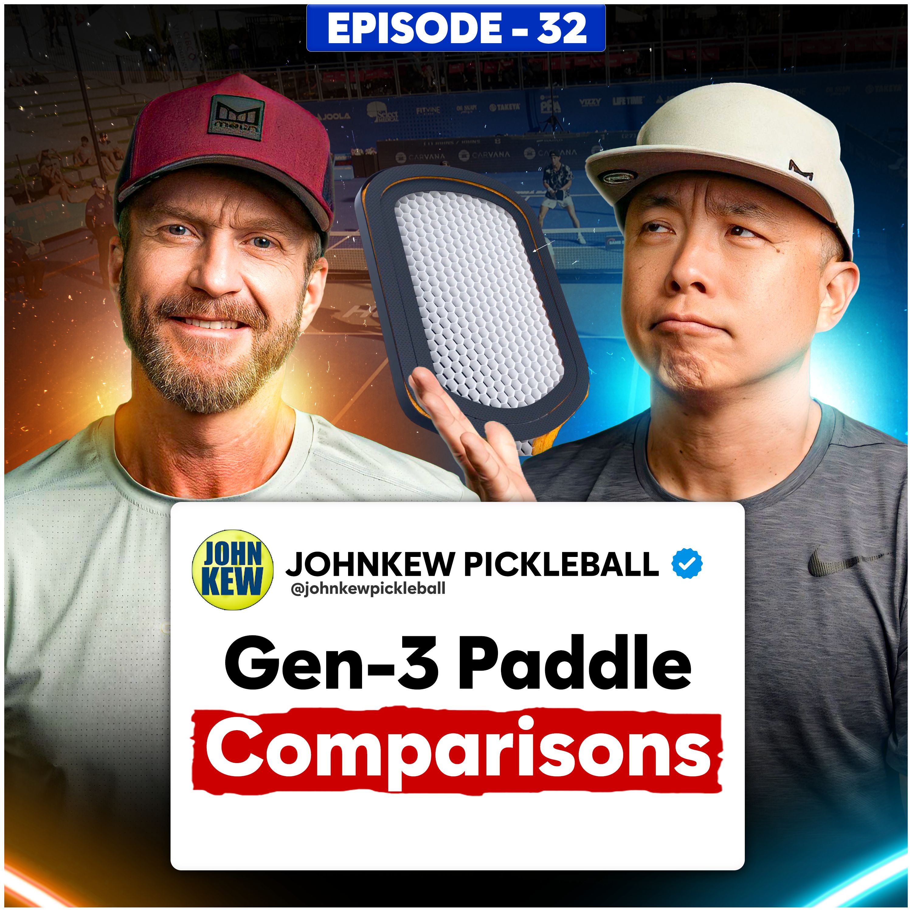 Comparing "Gen-3" Paddles