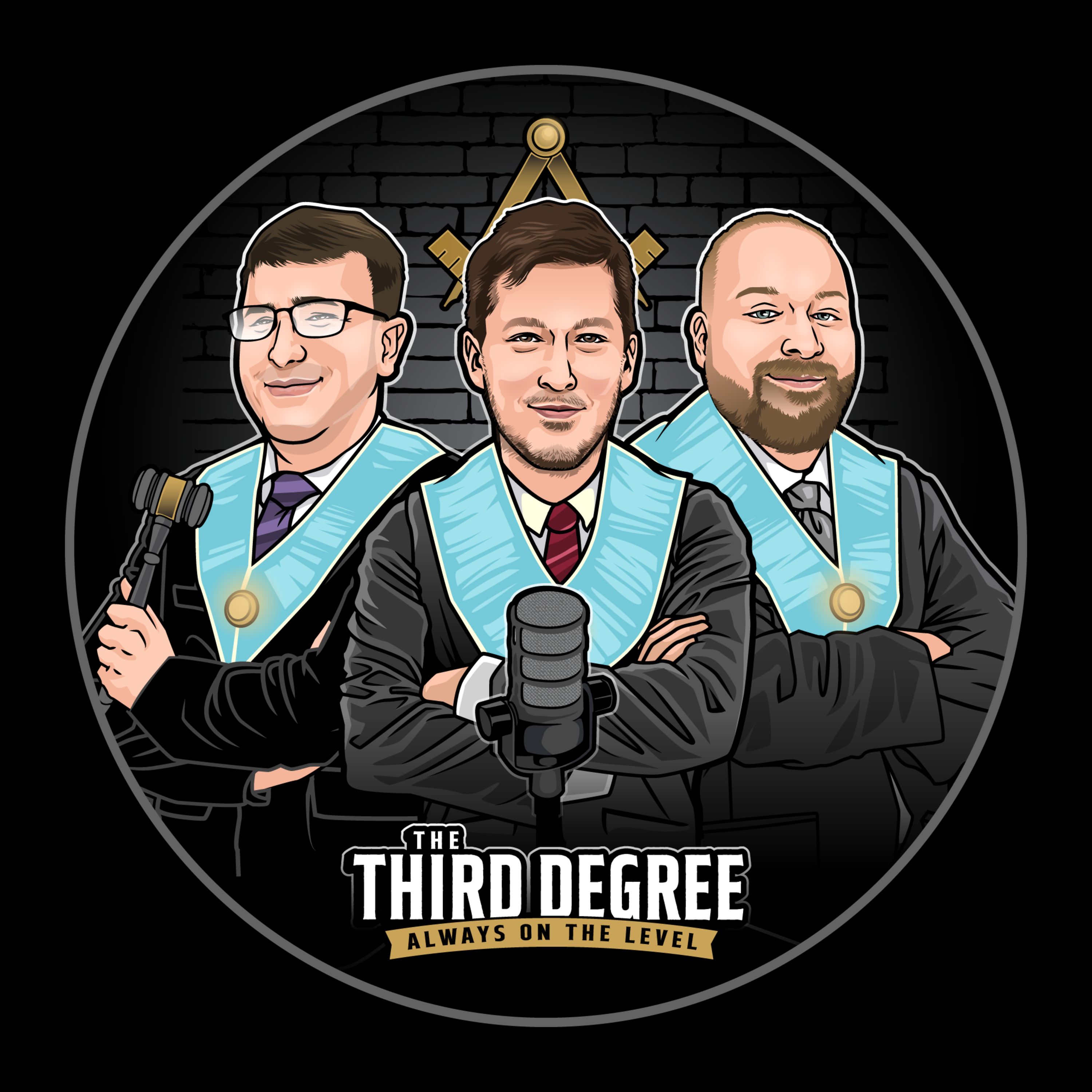 The Scribes of Masonic Knowledge- Crossed Quills