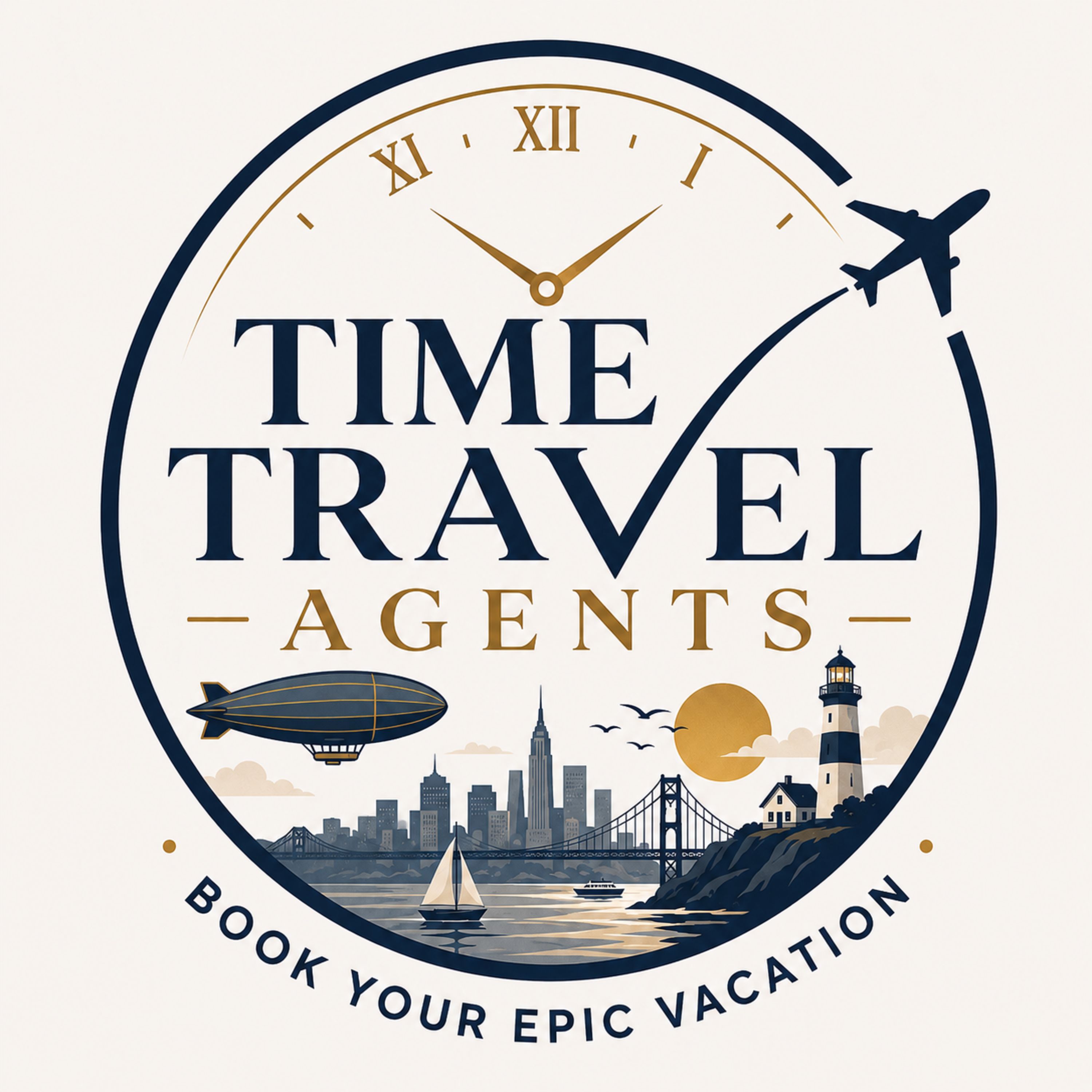 Time Travel Agents podcast artwork