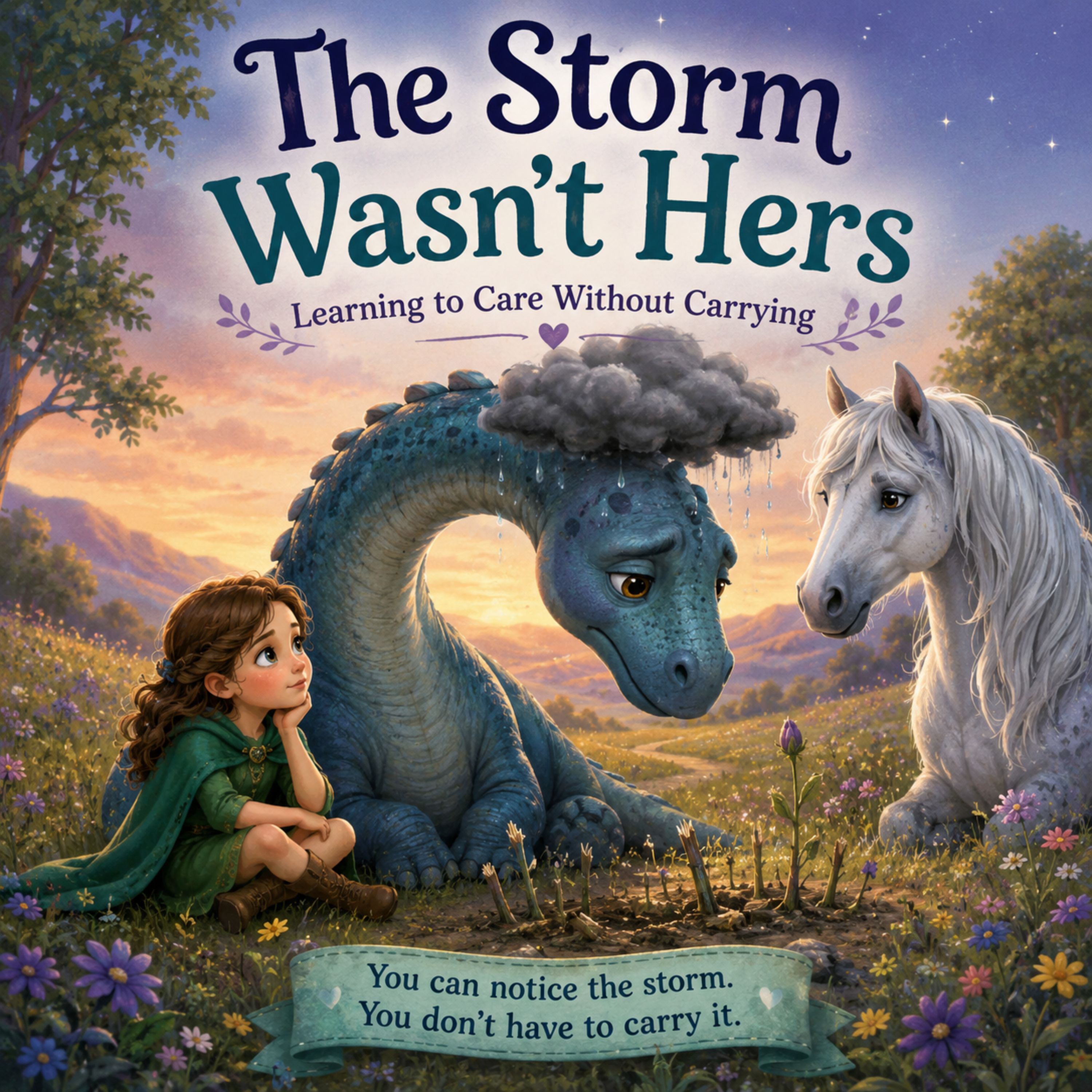 Kids Sleep Story- Emerald and the Storm | How to Read the Room Without Owning the Storm