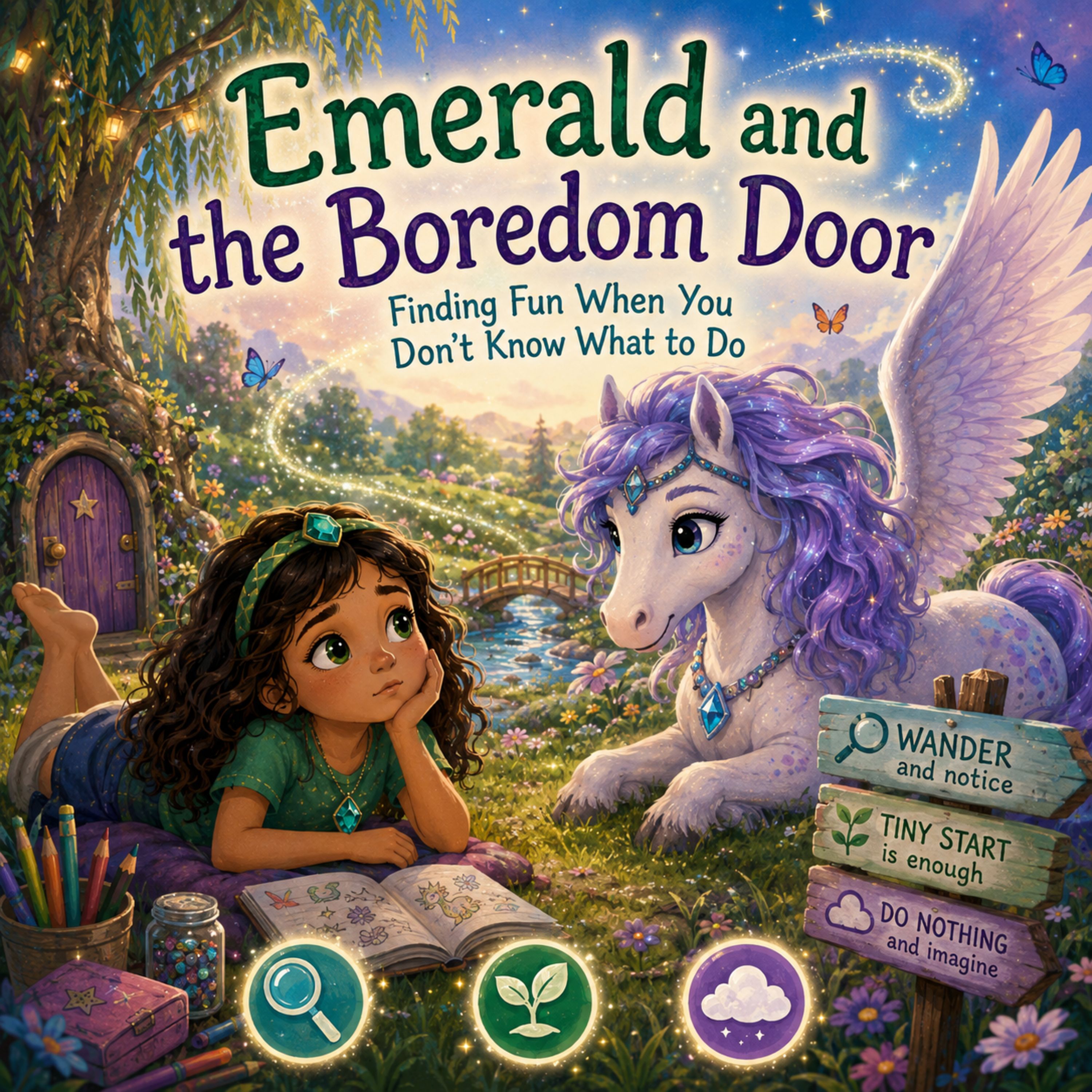 Emerald and the Boredom Door: Finding Fun When You Don’t Know What to Do