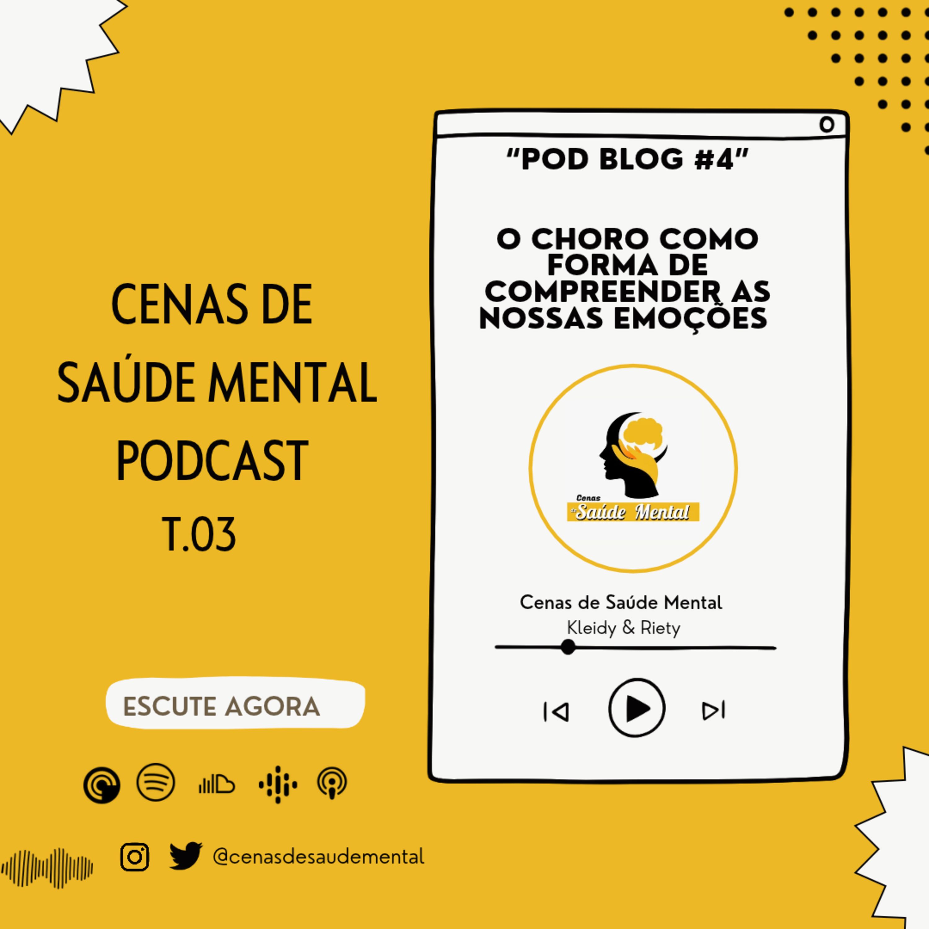 "O choro como forma de compreender as nossas emoções"